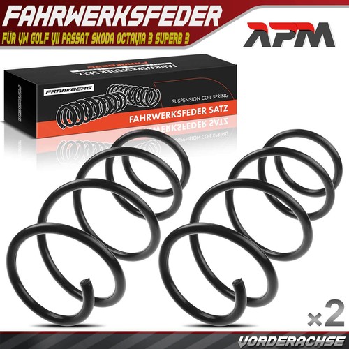 Federn fahrwerksfeder vorne - 2x,