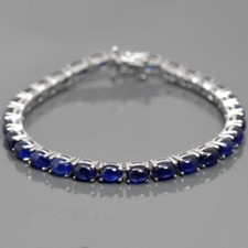 Blauer Saphir Oval Edelstein