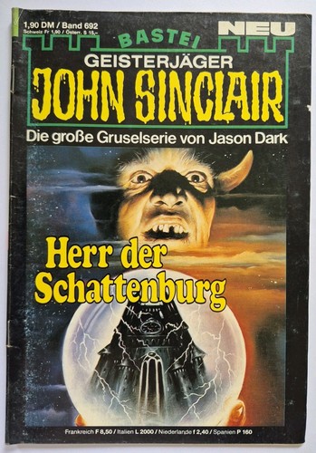 John sinclair auflage nr - sinclair, 1.