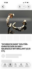 Ohrstecker Gelbgold 585 mit