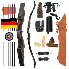 60”Recurve Bogen Pfeile Set