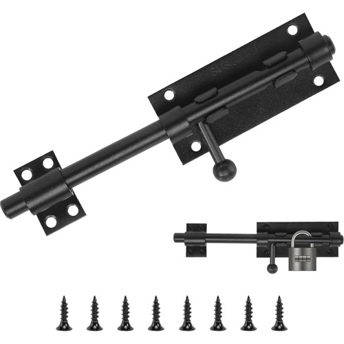 Türriegel schwarz edelstahl - türriegel,