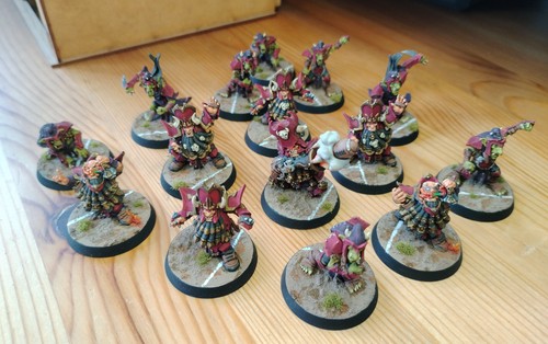 Bemaltes chaos dwarf blood - bemaltes,