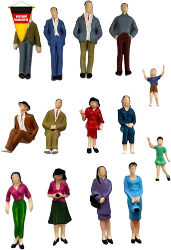 Miniatur figuren set stück - set,