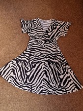 H&M Damen Kleid Zebralook