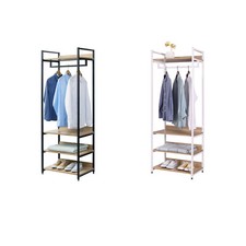Kleiderständer mit Regal