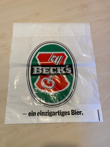 Beck bier plastiktüte - beck's,