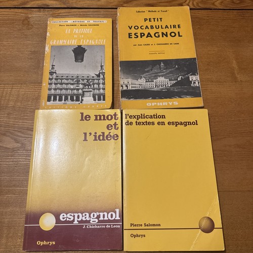 Satz von spanischen büchern - satz,