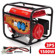 Stromerzeuger Benzin 4 Takt Notstromaggregat Stromgenerator Leise 1500W 3 PS