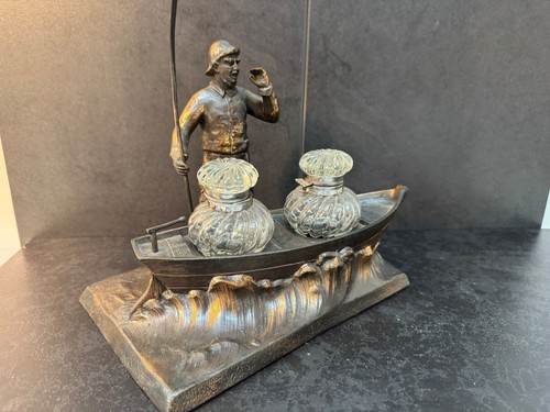 Antik schreibtisch set - schreibtisch,