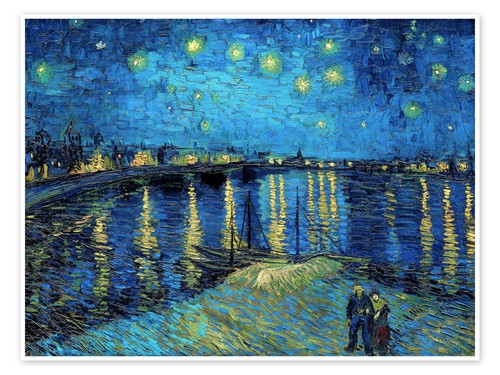 Poster sternennacht über - sternennacht, der
