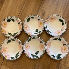 Villeroy Boch Wildrose 6 Dessertschalen, Müslischalen 16cm