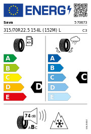 Sava orjak 3pmsf 315 70 - 5,