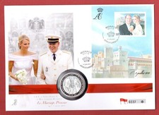 PRINZ ALBERT II * NUMISBRIEF