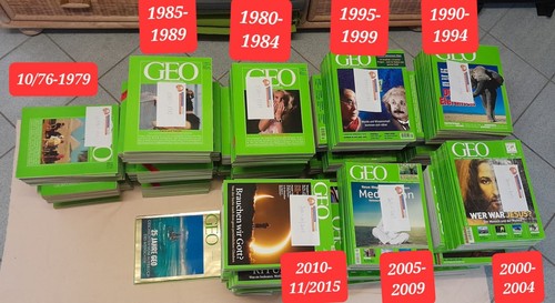 Geo zeitschriften sammlung - geo, zeitschriften-sammlung