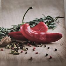 Küche Küchenbild Gewürze VLIES LEINWAND DEKO BILD