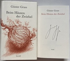 Günter Grass signiert Nobelpreis Buch Zwiebel Unterschrift Signed Autogramm SH20