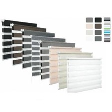 WOLTU Doppelrollo Klemmfix