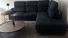 Ecksofa dunkelgrau 4-Sitzer