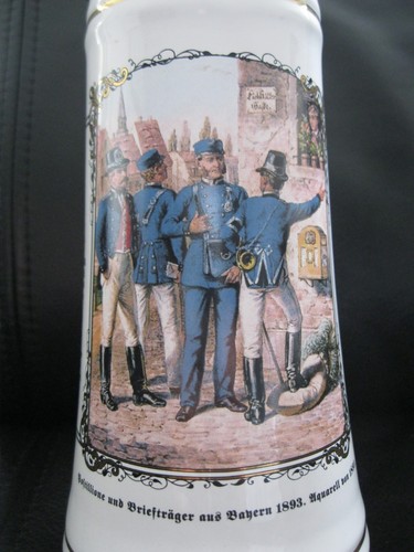 Bierkrug steingut deutsche - steingut,
