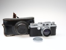 Leica  IIIC Umbau IIIF  Kamera Camera Summitar 50mm f2 Objektiv Leitz 98377