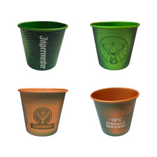 4 x Alu Shot Becher