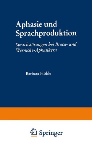 Aphasie und sprachproduktion - aphasie,