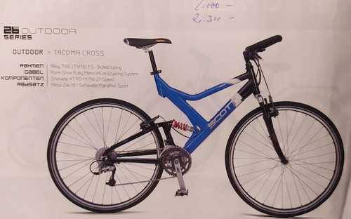 Fahrrad scott fully gute - 28",