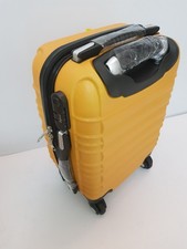 Hartschalenkoffer  Koffer Größe S  orange,   ABS Reisekoffer mit Zahlenschloss