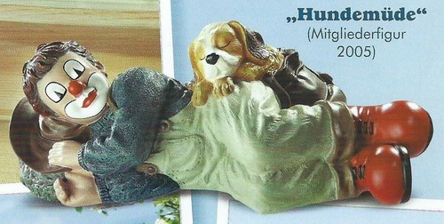 Gilde clown hundemüde - gilde, "hundemüde"