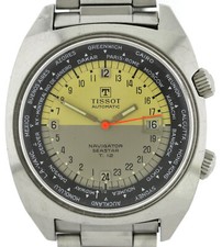 Tissot Navigator Seastar T12 24h-Zifferblatt Vintage Armbanduhr  Ref. 44666-1