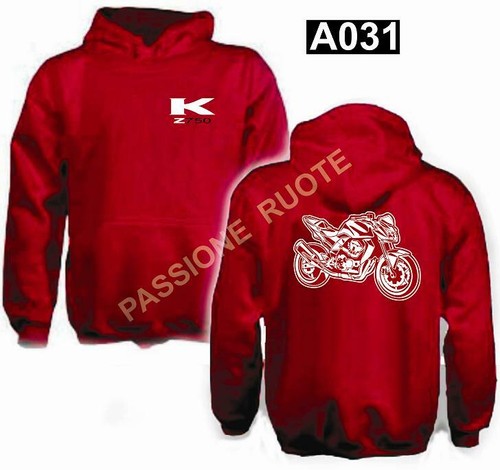 Kapuzenpulli z750 rot red - kapuzenpulli,