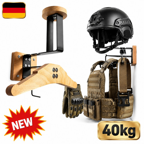 Wandhalterung stahl holz - stahl,