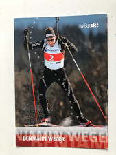  Biathlon Autogrammkarte "