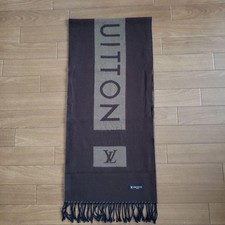 LOUIS VUITTON Schal Braun