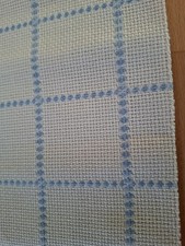 AidaStoff weiß mit blauen