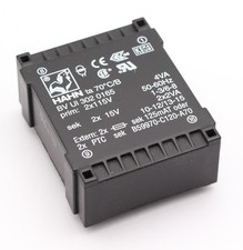 Flach-Trafo 4VA 2x115V 2x15V