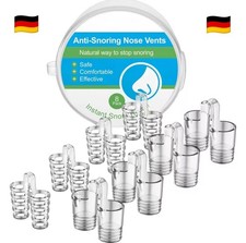 8x Anti Schnarch Stopper Nasenclip Nasenspreizer Gegen Schnarchen Nase Snorring