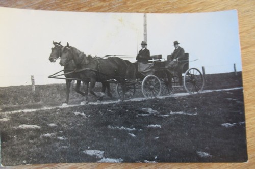 Altes foto pferdekutsche - foto, /