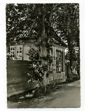 Otterndorf Niederelbe - sw Agfa Foto AK  - Gartenhaus am Norderwall 