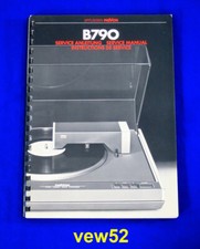 REVOX B790 "ORIGINAL SERVICE ANLEITUNG" MANUAL SERVICE INSTRUCTIONS *MINT* (04)