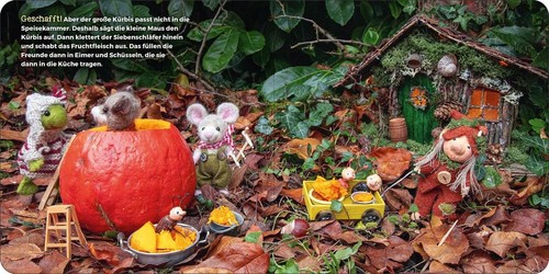 Die kleine maus - im, herbst