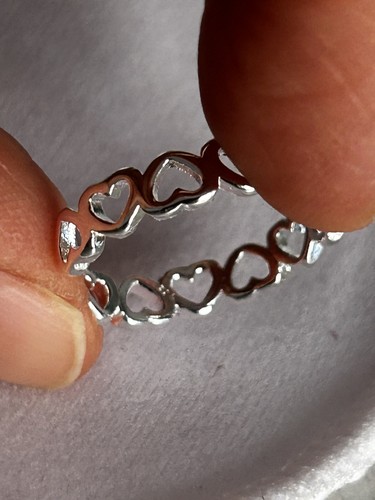 Ring silber 925 - silber, herzen