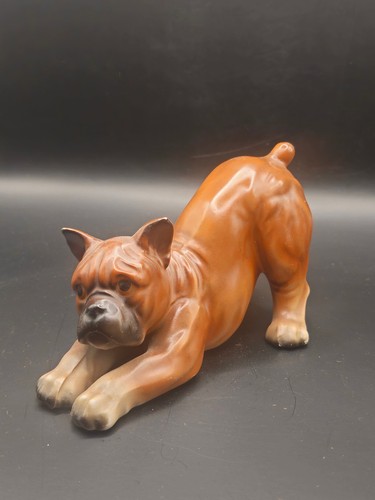 Porzellan boxer figur - porzellan,