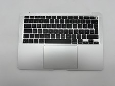 MacBook Air 13" 2020 A2337 Topcase QWERTZ Akku Tastatur Silber #T1004