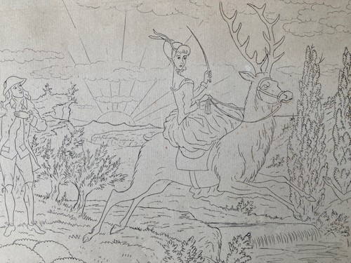 Thomas theodor heine - thomas, ritt
