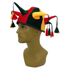 Harlekin Narrenkappe / Karneval Fasching Clown Zirkus Mütze Hut Kostüm Gag Party