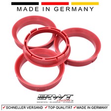 4 Zentrierringe 66,5 x 57,1 für original Audi Räder VW Audi Seat (#89)