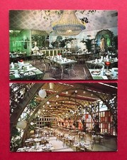 2 x AK CLEARWATER Florida um 1970 The Kapok Tree Inn Restaurant ( 82563