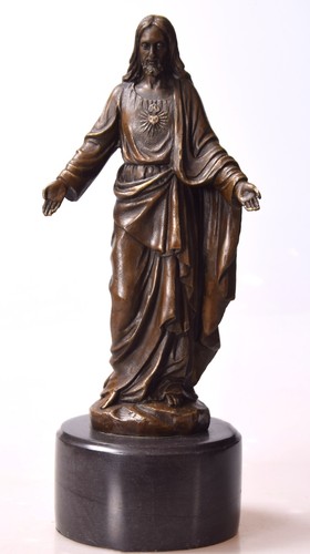 Bronze skulptur jesus christus - skulptur,